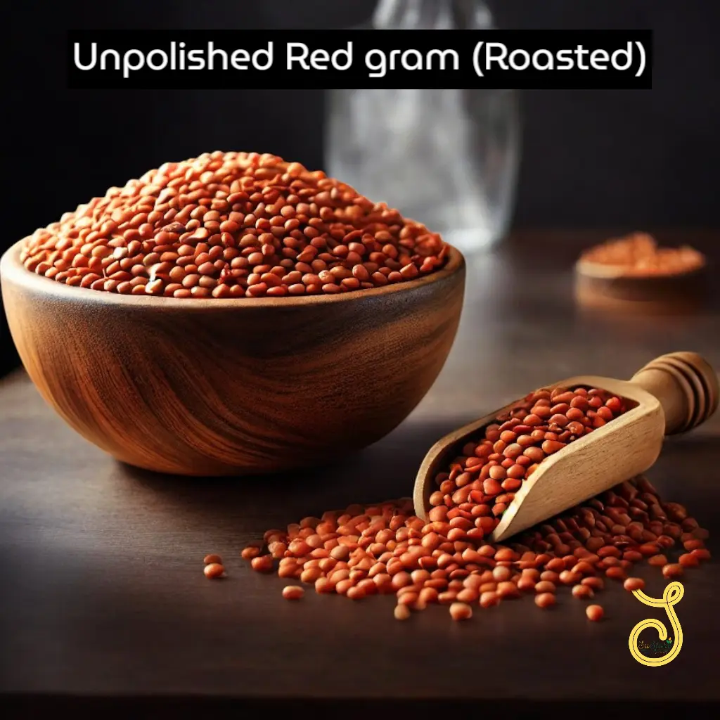 Unpolished Red Gram Dal (roasted)
