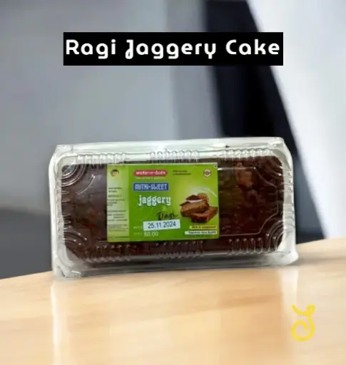 Ragi Jaggery Cake